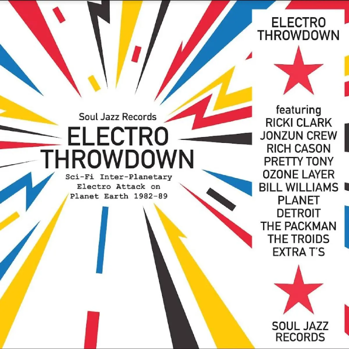 Various Artists/Soul Jazz Records Presents - Electro Throwdown: Sci-Fi Inter-Planetary Electro [Lp] 1