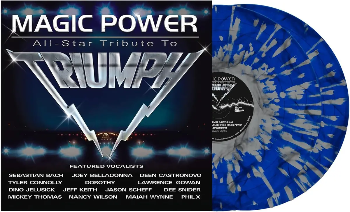 Various Artists/Magic Power: All Star Tribute To Triumph (Indie Exclusive Blue/White Splatter) [Lp] 1