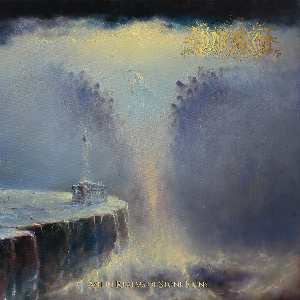 Tomarum/Ash In Realms Of Stone Icons (Blue With Gold Swirl) [Lp] 1