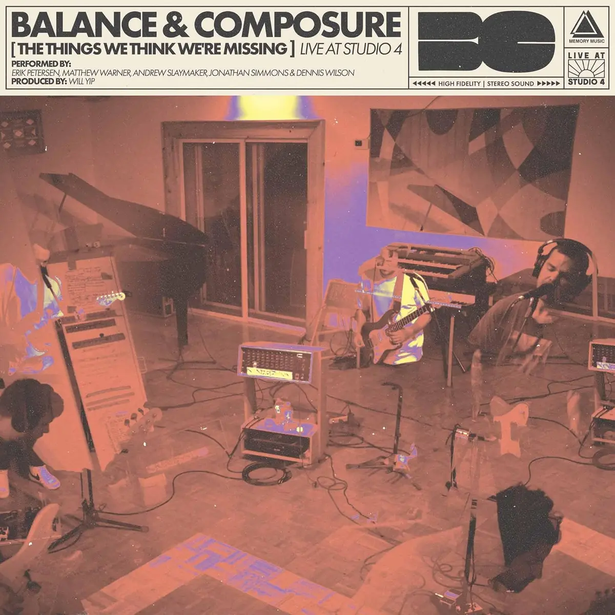 Balance And Composure/The Things We Think We're Missing: Live At Studio 4 (Coloured Vinyl) [Lp] 1