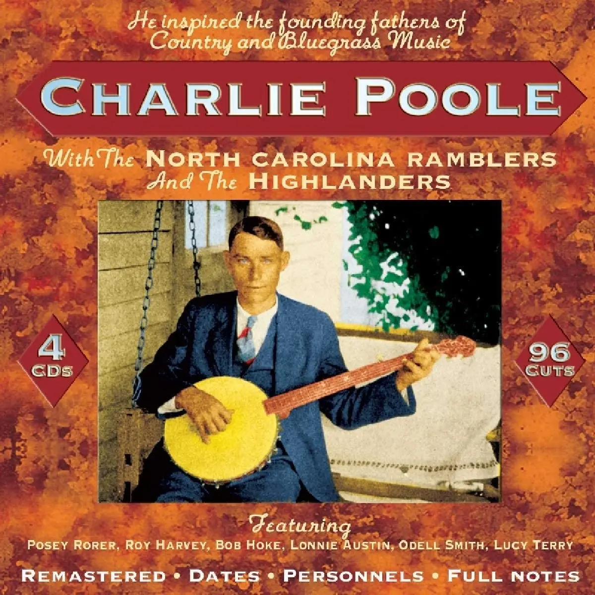 Poole, Charlie/With The North Carolina Ramblers And  Highlanders 4Cd [Cd] 1