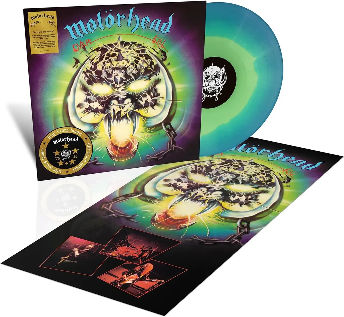 Motorhead/Overkill (50Th Ann. Splatter Vinyl With Poster) [Lp] 1