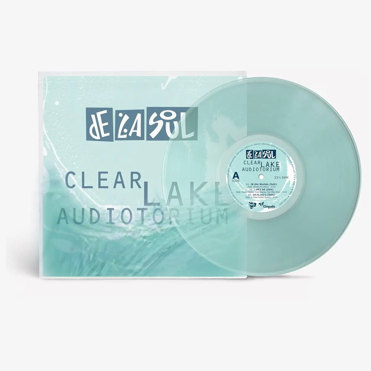 De La Soul/Clear Lake Audiotorium (Clear Green Vinyl In Gel Sleeve) [Lp] 1