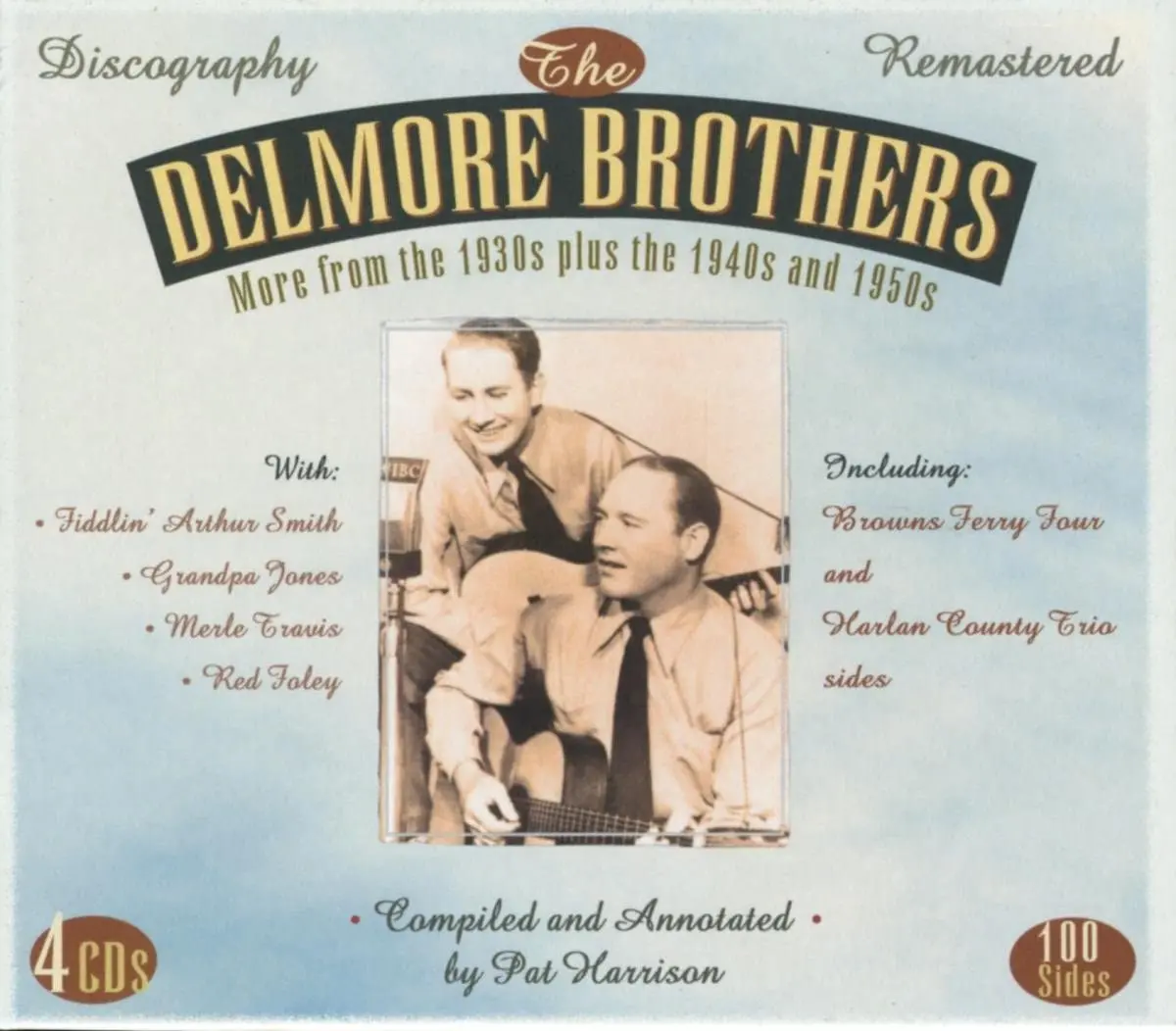 Delmore Brothers/More From The 30S, 40S & 50S (4 Cd Box) [Cd] 1