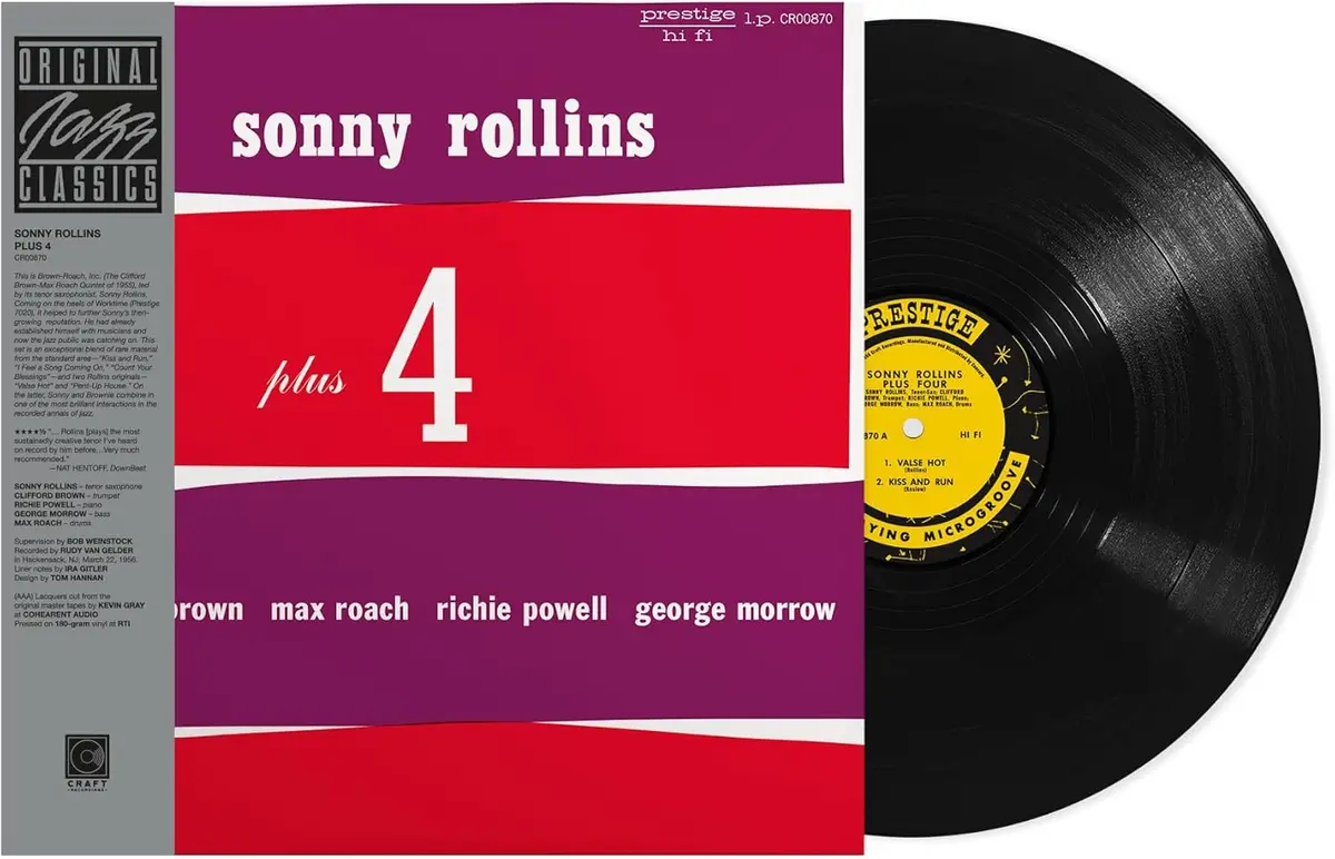 Rollins, Sonny/Plus 4 (Original Jazz Classics Series) [Lp] 1