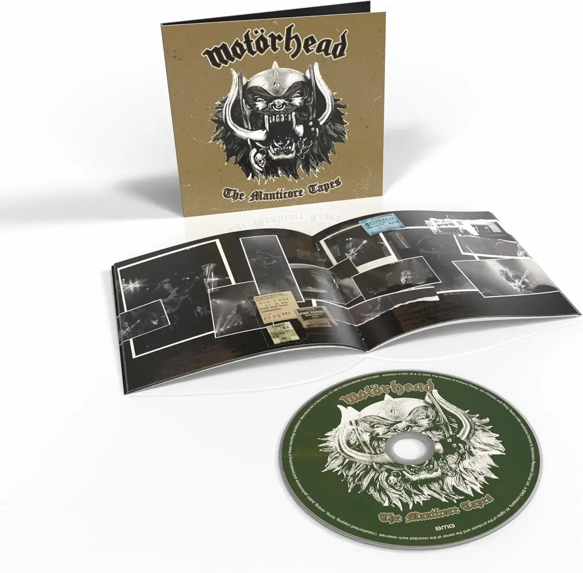 Motorhead/The Manticore Tapes [Cd] 1
