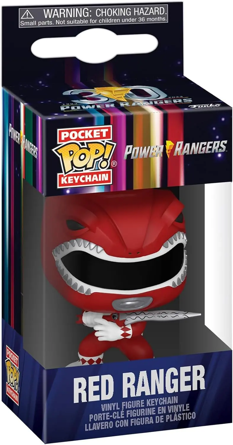 Pop! Keychain/Power Rangers 30Th Red Ranger [Toy] 1