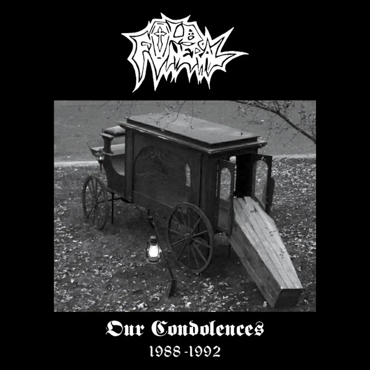 Old Funeral/Our Condolences (Limited Half Black/Half White Vinyl) [Lp] 1