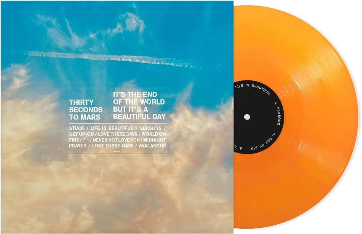 Thirty Seconds To Mars/It's The End Of The World (Tangerine Vinyl) [Lp] 1