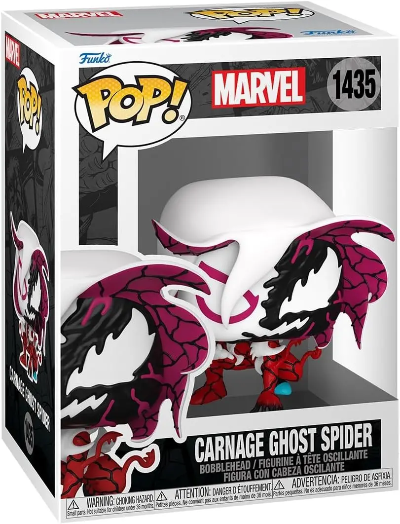 Pop! Vinyl/Marvel - Carnage Ghost Spider [Toy] 1
