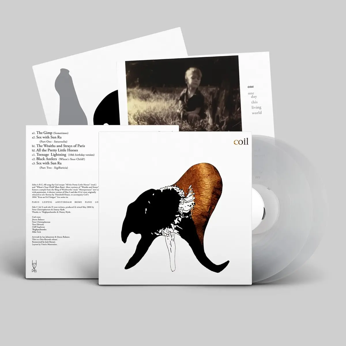Coil/Black Antlers (Clear Vinyl) [Lp] 1