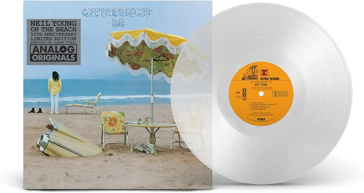 Young, Neil/On The Beach (50Th Anniversary Clear Vinyl) [Lp] 1