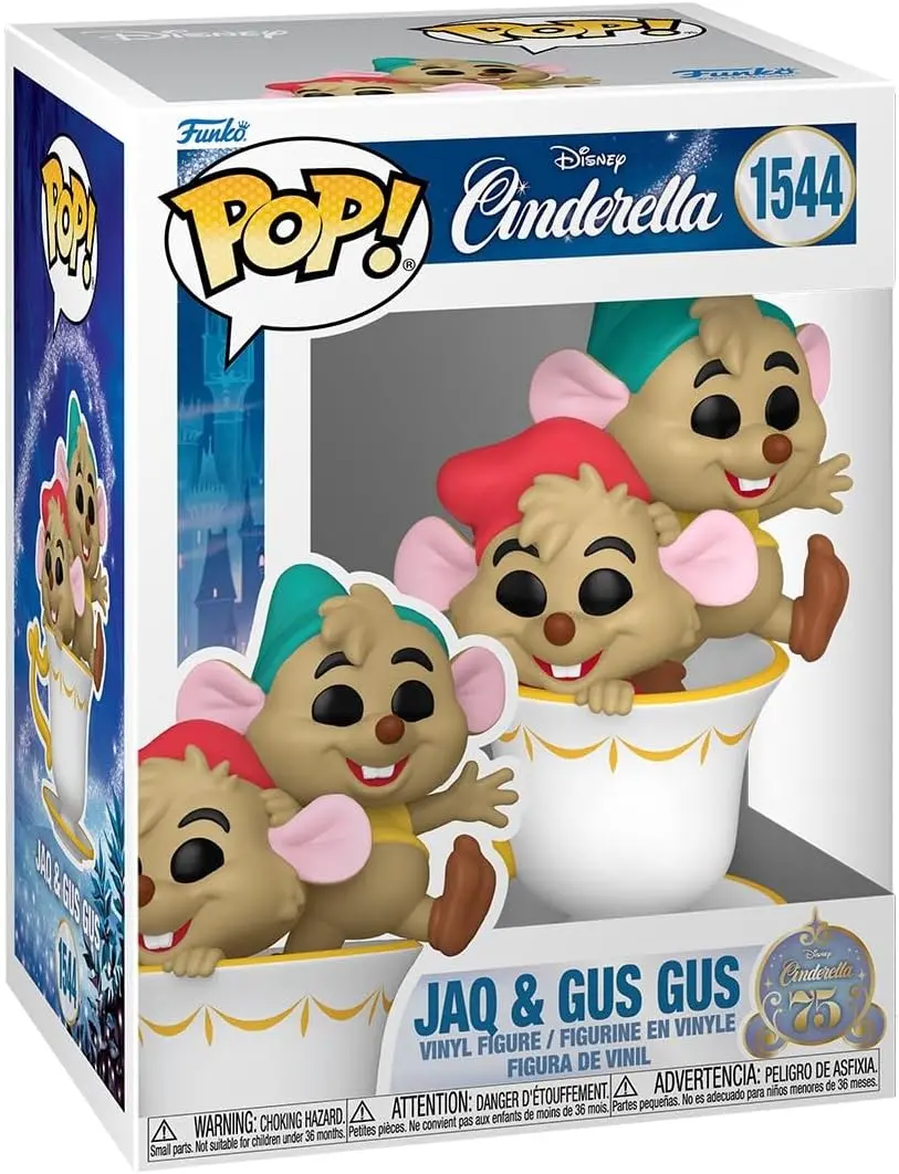 Pop! Vinyl/Cinderella (75Th Anniversary) - Jaq & Gus Gus [Toy] 1