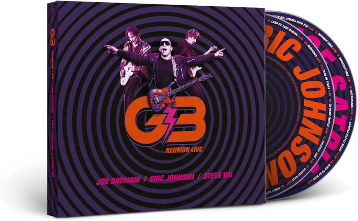 Joe Satriani, Eric Johnson, Steve Vai/G3: 25Th Anniversary Reunion Tour [Cd] 1