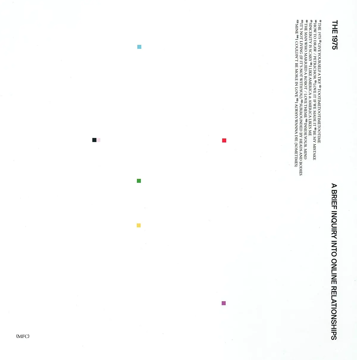 1975, The/A Brief Inquiry Into Online Relationships [Cd] 1