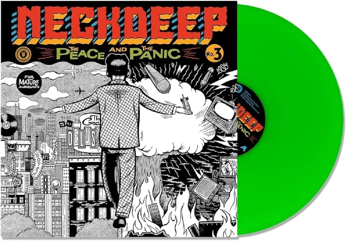 Neck Deep/The Peace And The Panic (Neon Green Vinyl) [Lp] 1