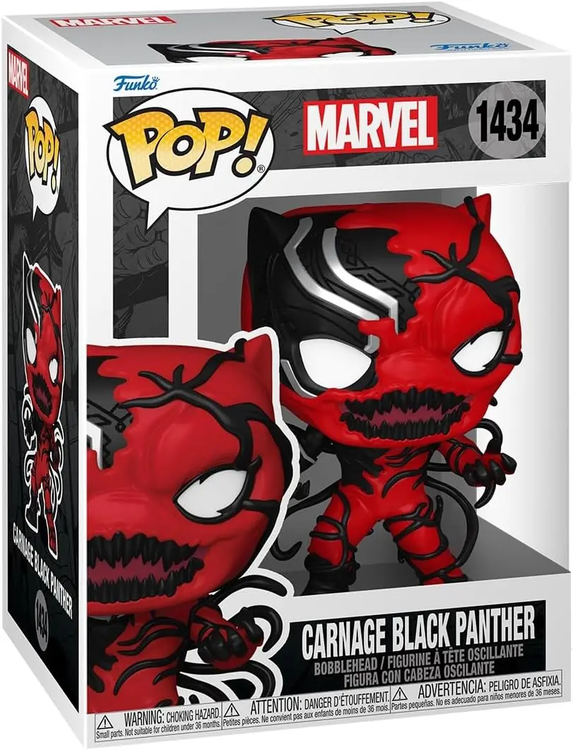 Pop! Vinyl/Marvel - Carnage Black Panther [Toy] 1