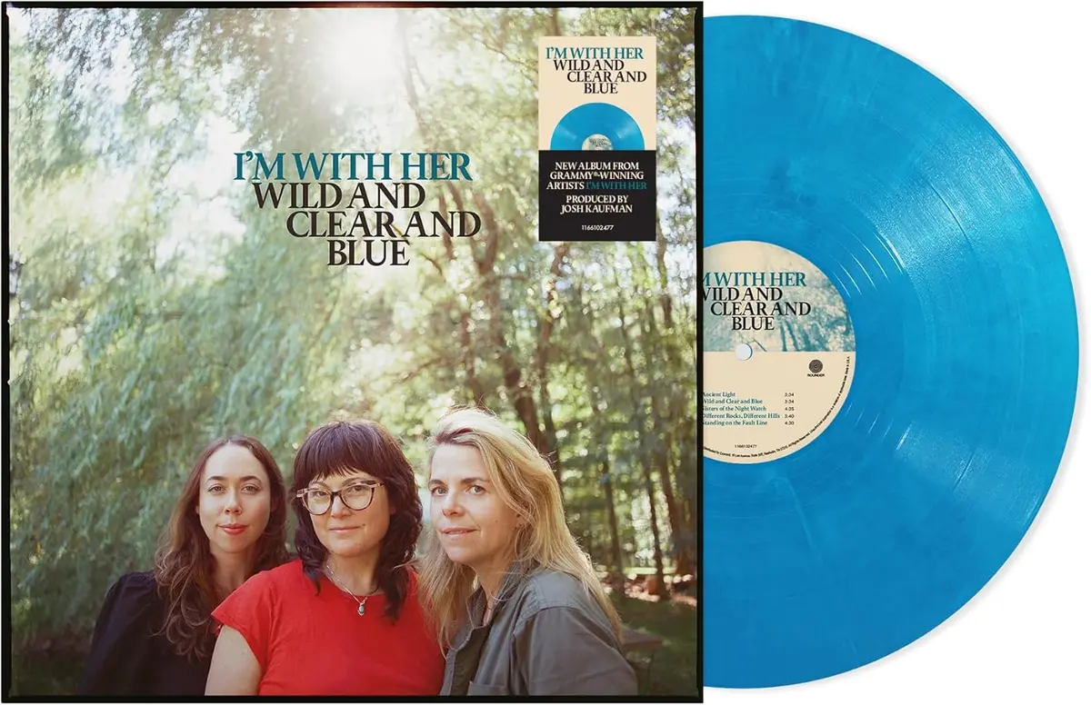 I'm With Her/Wild And Clear And Blue (Eco Blue Blends Vinyl) [Lp] 1