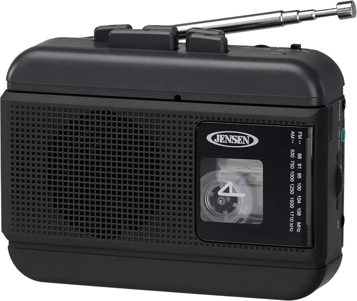 Jensen/Cassette Player Walkman & Recorder (Mcr-75) 1