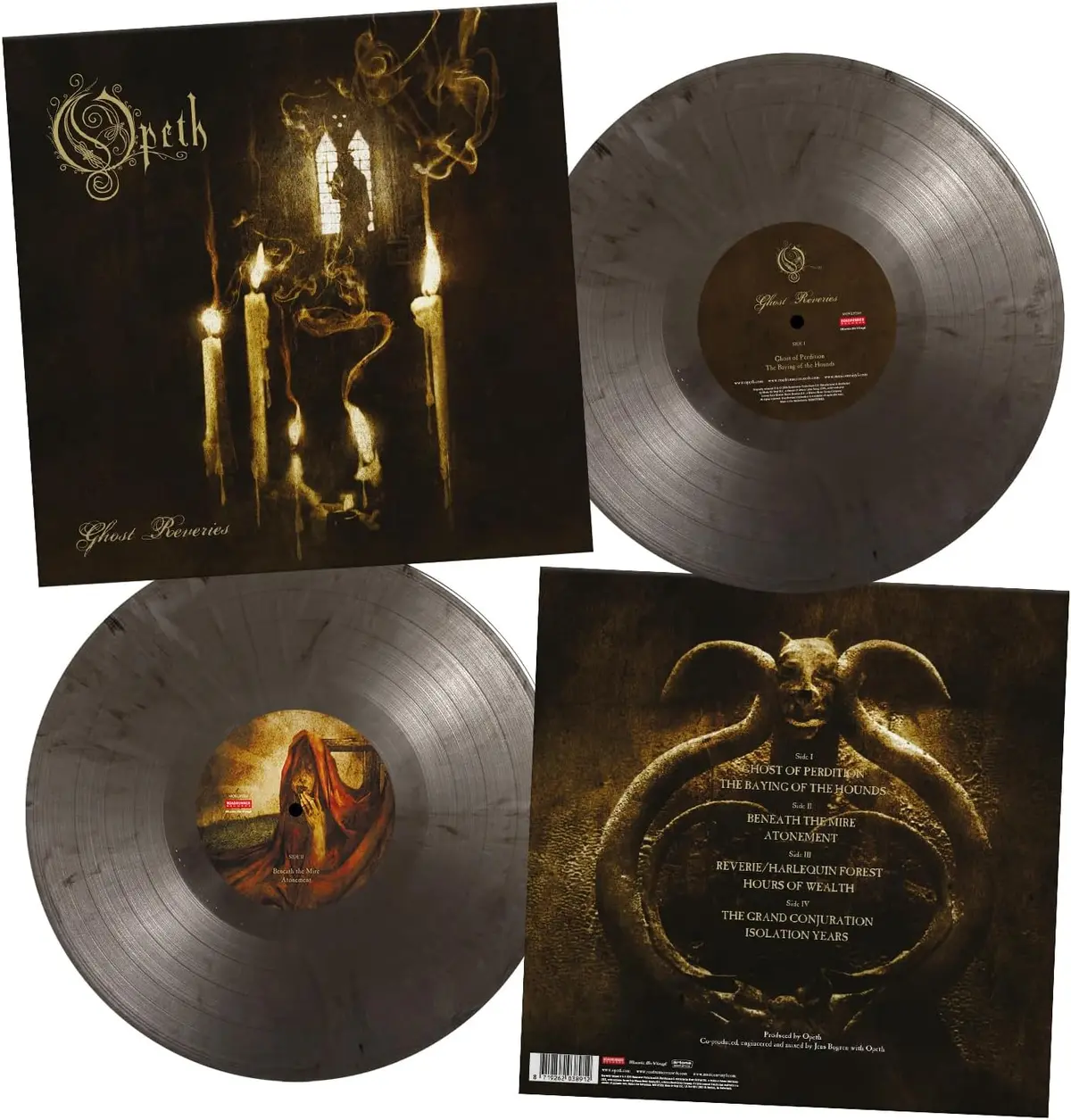 Opeth/Ghost Reveries (Black & Silver Marbled Vinyl) [Lp] 1