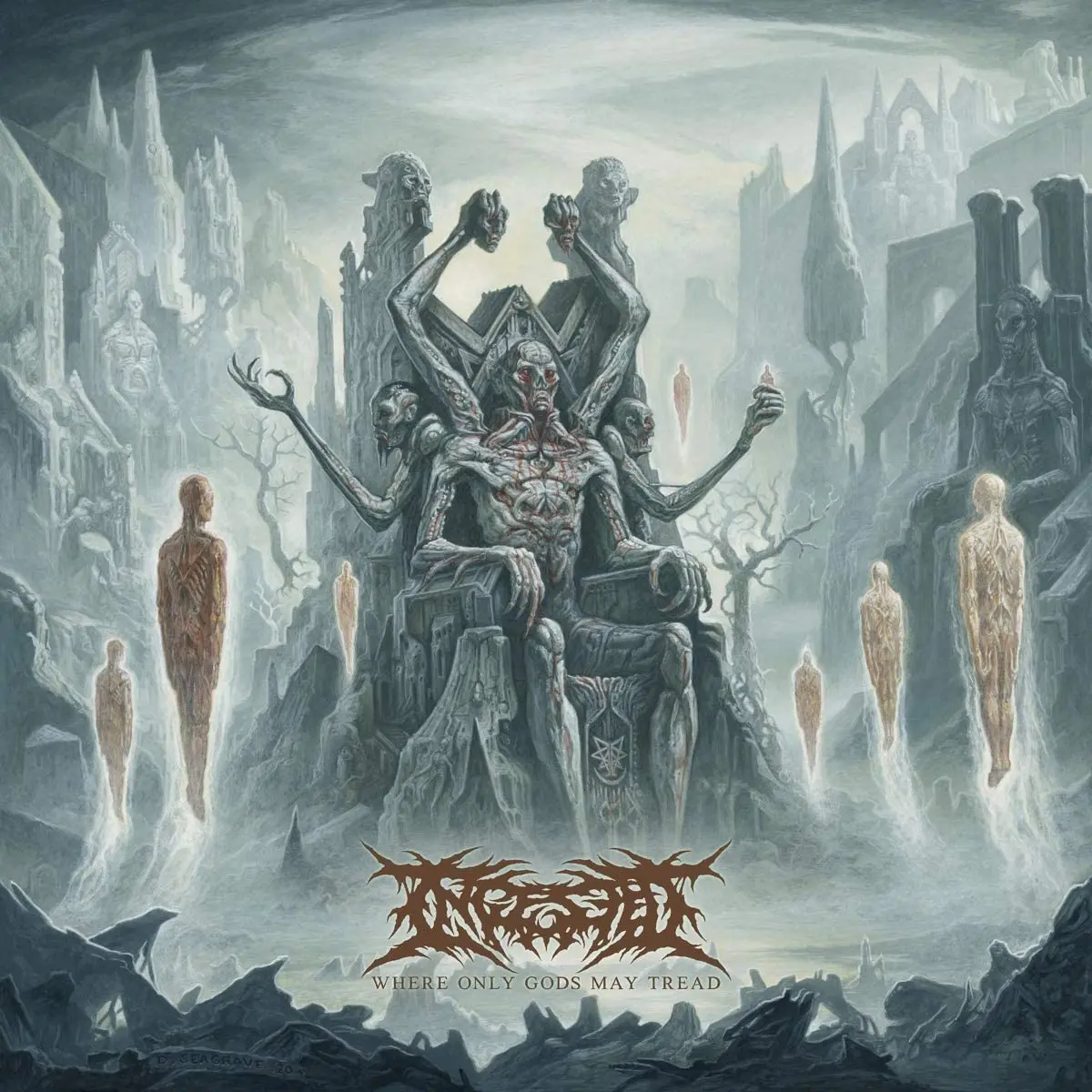Ingested/Where Only Gods May Tread [Lp] 1