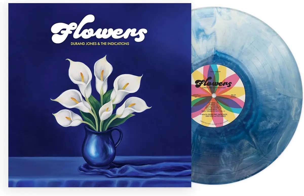 Jones, Durand & The Indications/Flowers (Blue Iceberg Splash Coloured Vinyl) [Lp] 1