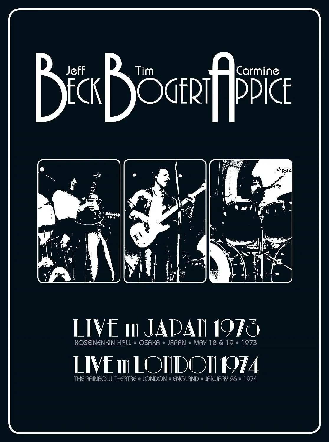 Beck, Bogert & Appice/Live 1973 & 1974 (4Cd) 1