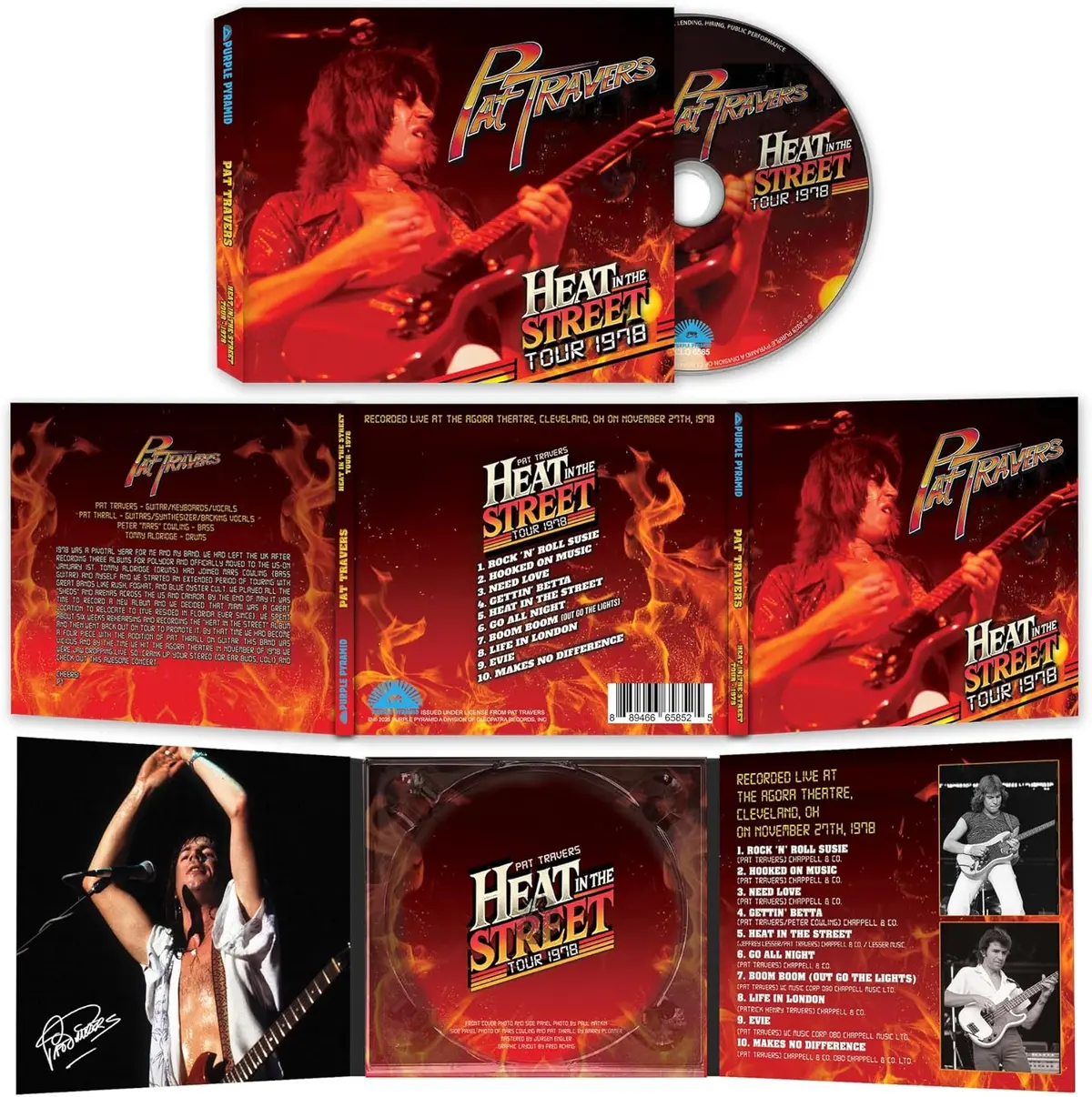 Travers, Pat/Heat In The Street Tour - 1978 [Cd] 1