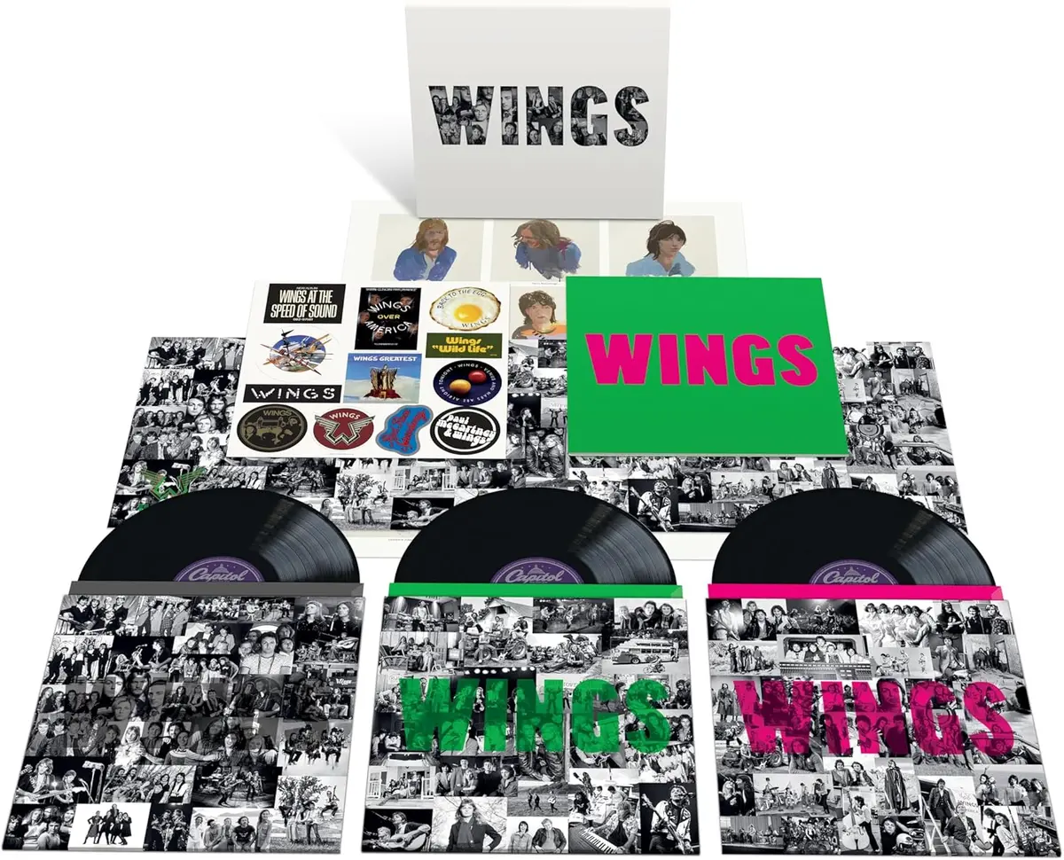 [Pre-Order] Mccartney, Paul And Wings/Wings (3Lp Limited Edition W/ 2 Posters & Sticker Sheet) [Lp] 1