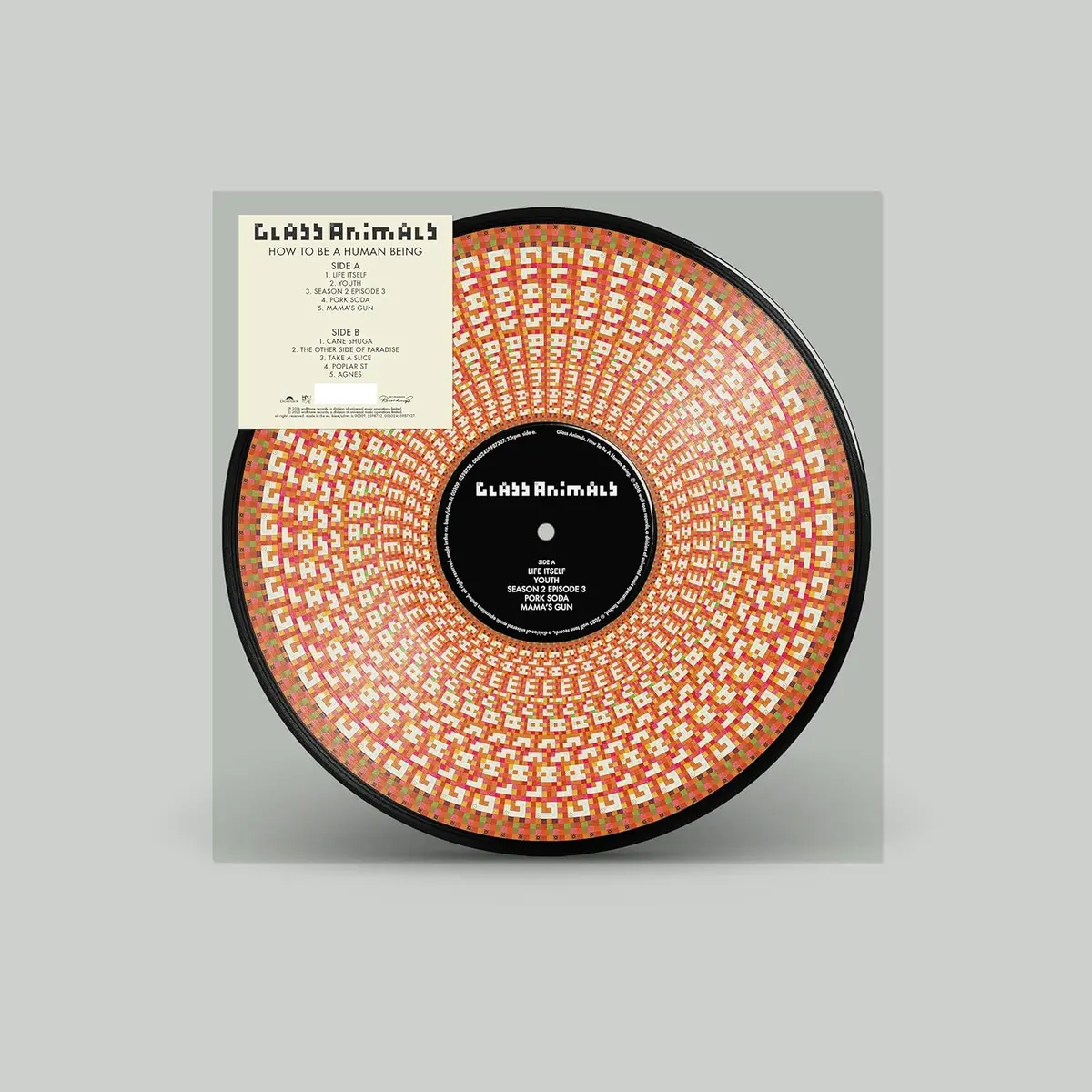 Glass Animals/How To Be A Human Being (Zoetrope Picture Disc Edition) [Lp] 1