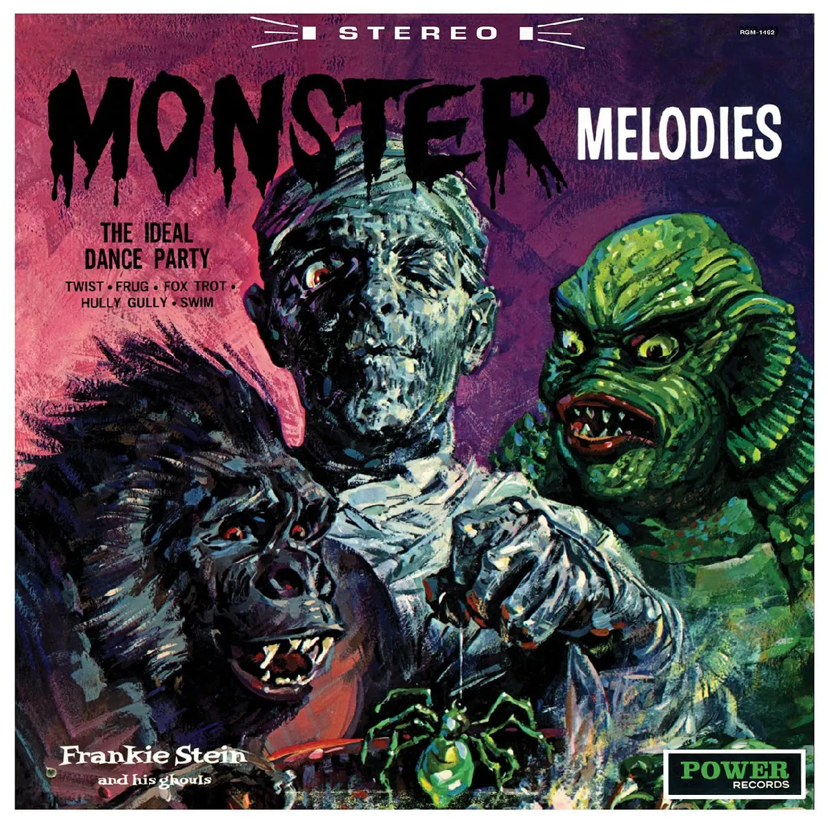 Stein, Frankie & His Ghouls/Monster Melodies (Radioactive Green Vinyl) [Lp] 1