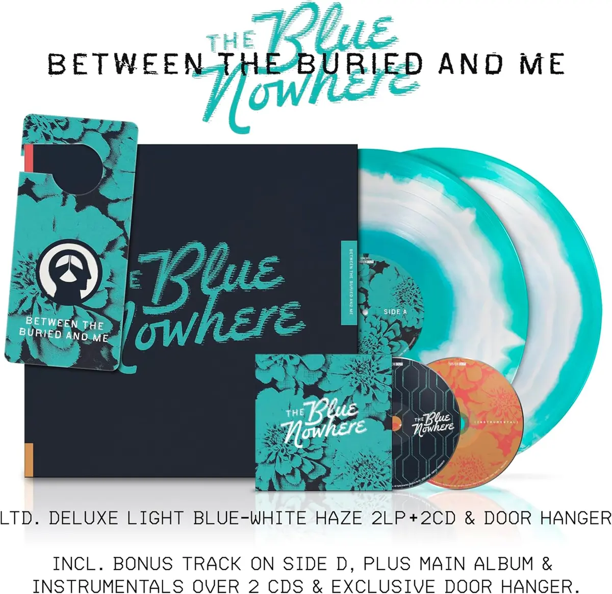 Between The Buried And Me/The Blue Nowhere (Deluxe Light Blue/White Haze 2Lp/Cd & Doorhanger) [Lp] 1