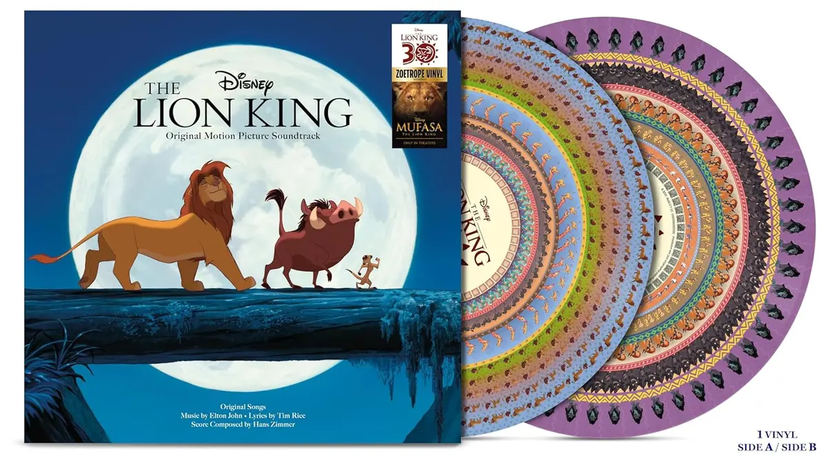 Soundtrack/The Lion King (30Th Ann.Zoetrope Picture Disc) [Lp] 1