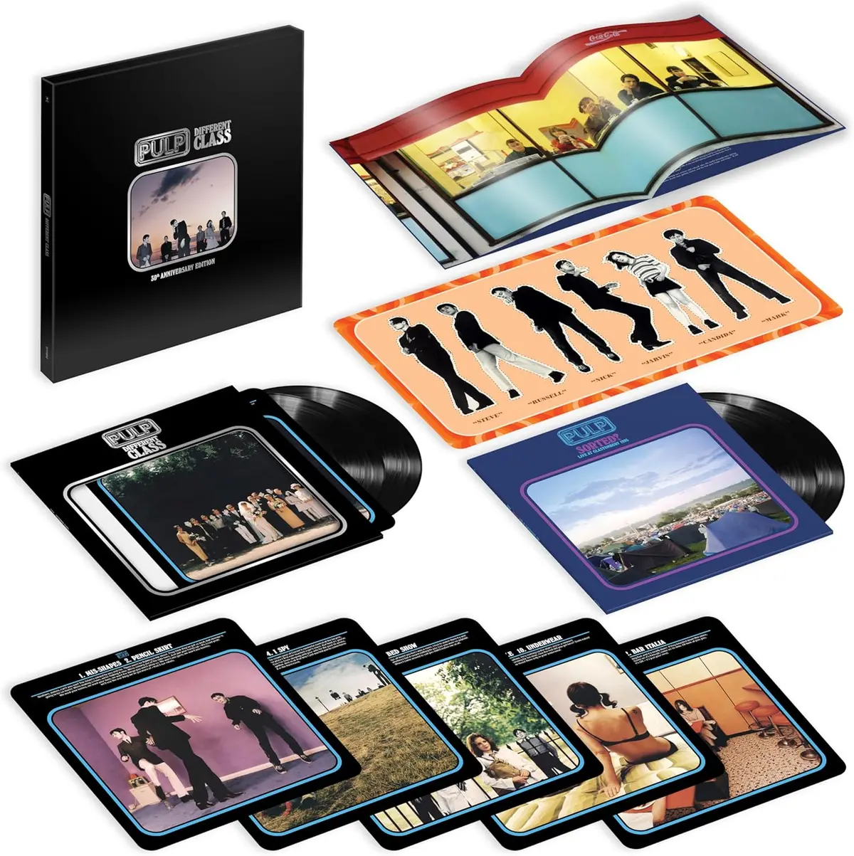 Pulp/Different Class (30Th Ann. 4Lp) [Lp] 1