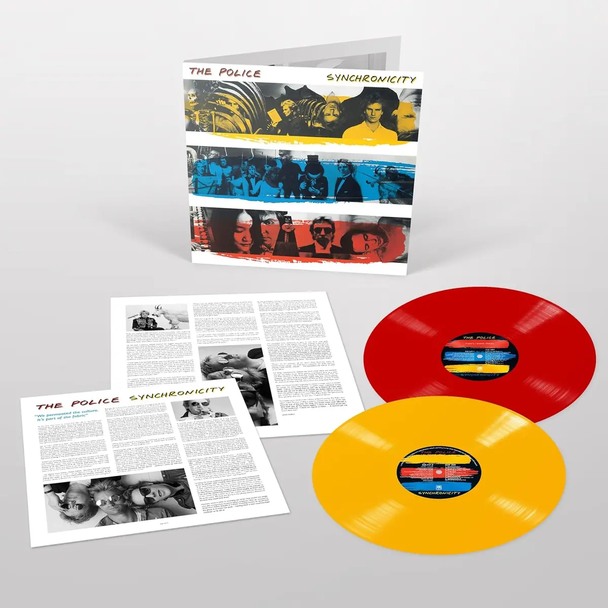 Police, The/Synchronicity (Deluxe 2Lp Red & Yellow Vinyl) [Lp] 1