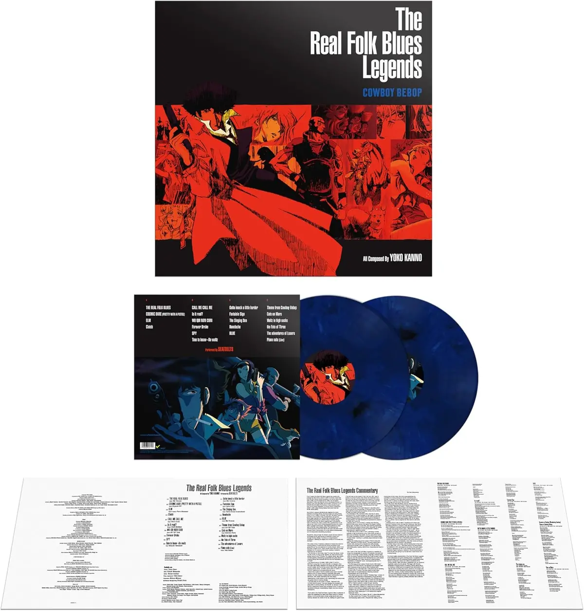 Soundtrack (Seatbelts)/Cowboy Bebop: The Real Folk Blues Legends [Lp] 1