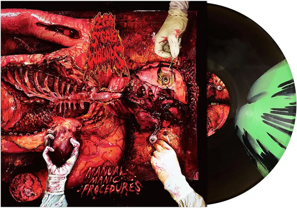 200 Stab Wounds/Manual Manic Procedures (Nightmare Frost Vinyl) [Lp] 1