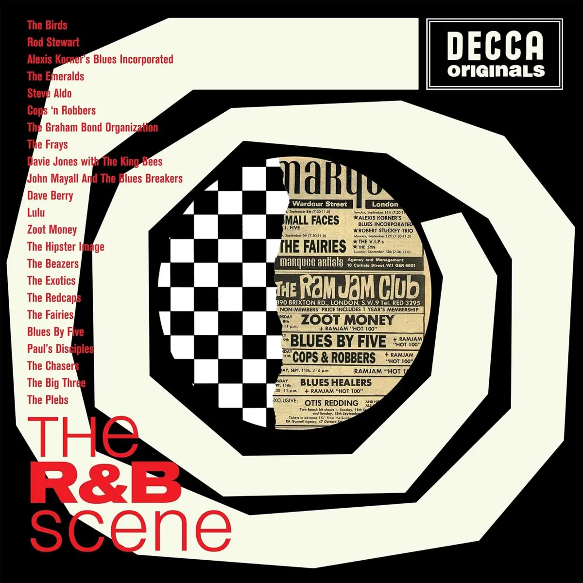 Various Artists/Decca Presents The R&B Scene (White Vinyl) [Lp] 1