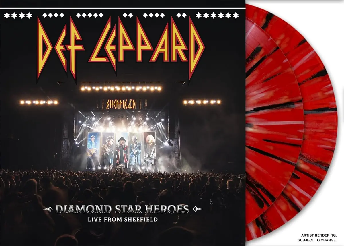 Def Leppard/Diamond Star Heroes: Live From Sheffield (Limited Splatter Vinyl) [Lp] 1