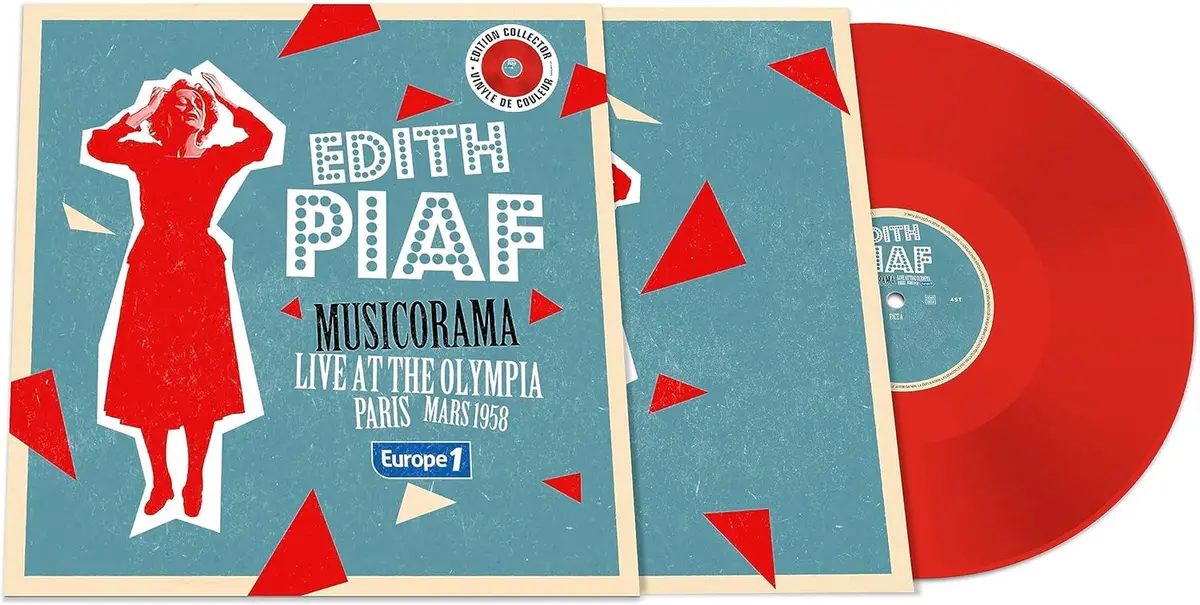 Piaf, Edith/Concert Musicorama A L'olympia, 1958 (Red Vinyl) [Lp] 1