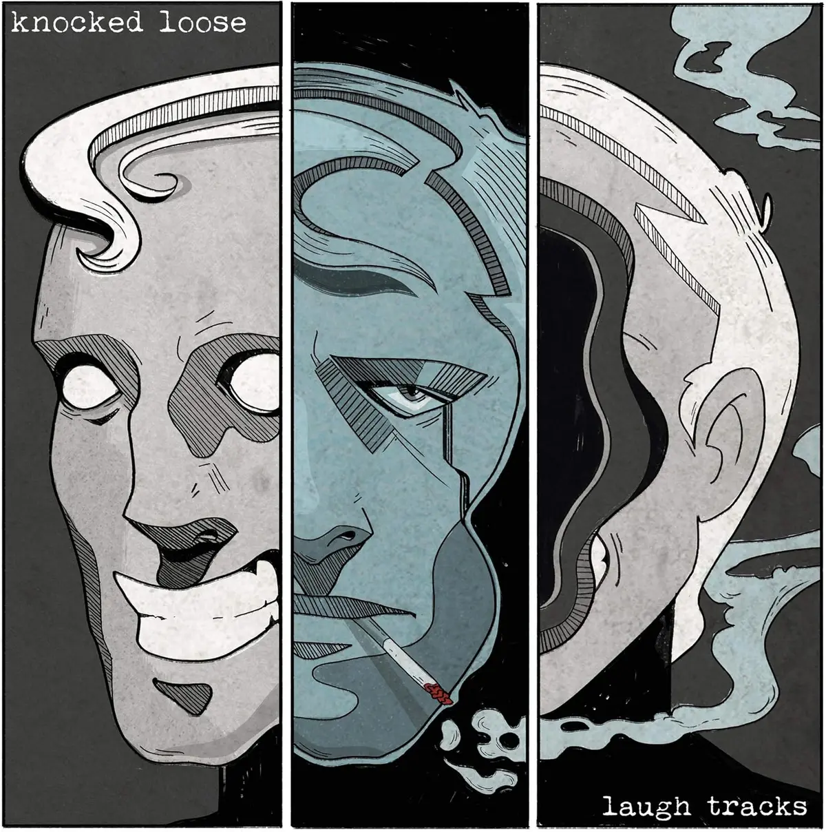 Knocked Loose/Laugh Tracks (Blue/Red/Yellow Vinyl) [Lp] 1