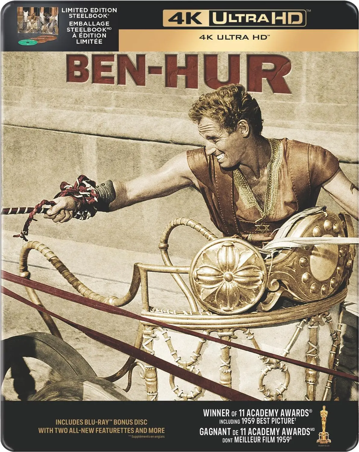 Ben-Hur (1959) - Steelbook (4K-Uhd) [Bluray] 1