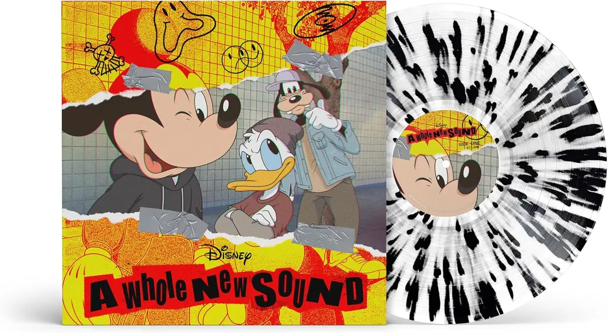 Various Artists/Disney: A Whole New Sound (Clear/Black Splatter Vinyl) [Lp] 1