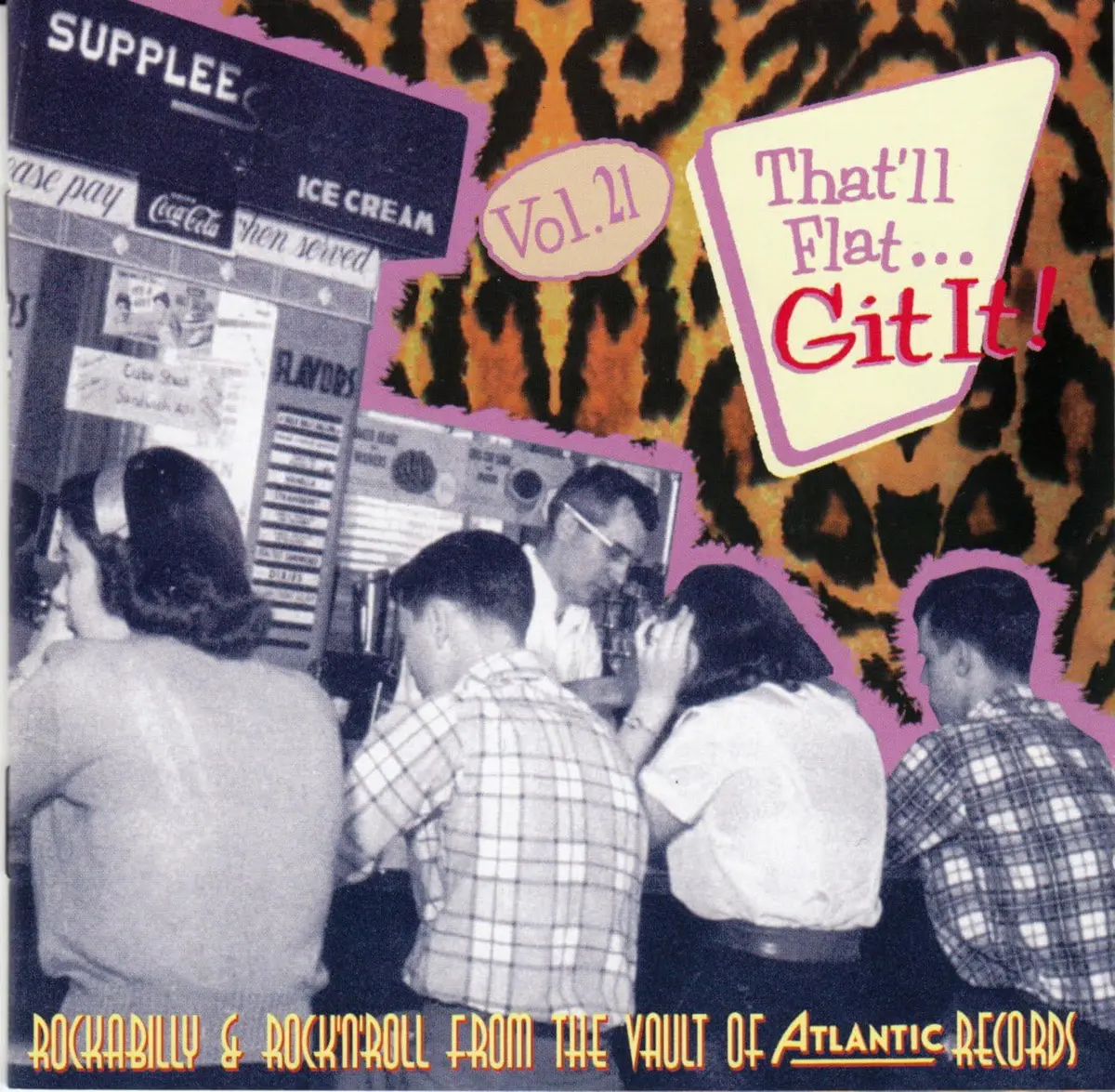 Various Artists/That'll Flat Git It! Vol. 21: Rockabilly & Rock N Roll From The Atlantic Vaults [Cd] 1