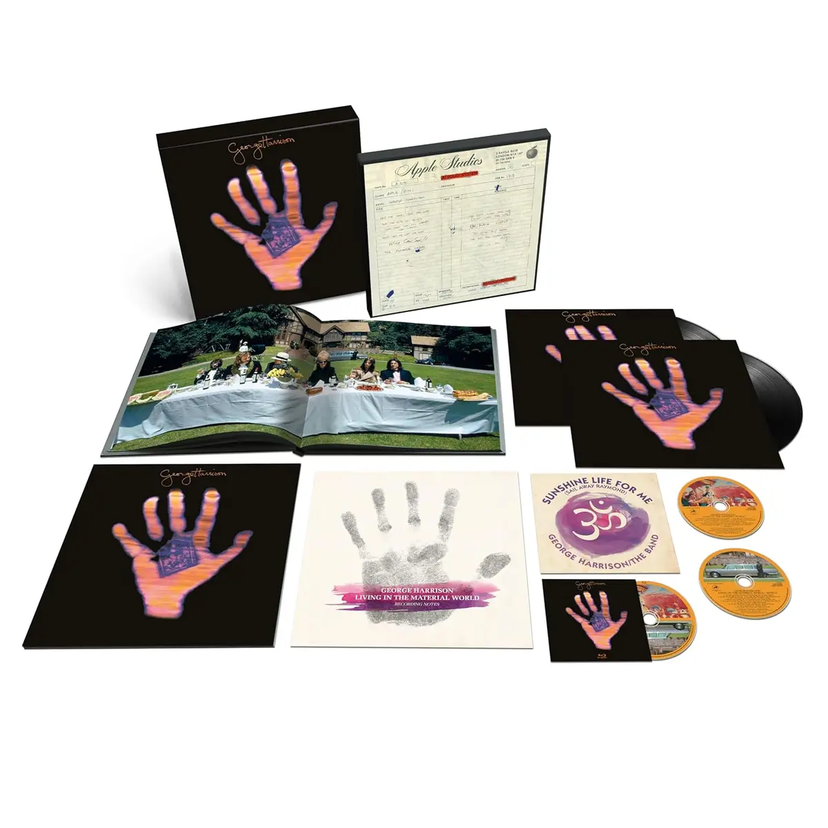 Harrison, George/Living In The Material World (50Th Ann. 2Lp+2Cd+Bluray+7" Box) [Lp] 1
