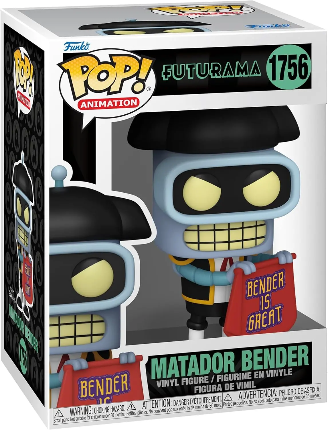 Pop! Vinyl/Futurama - Matador Bender [Toy] 1