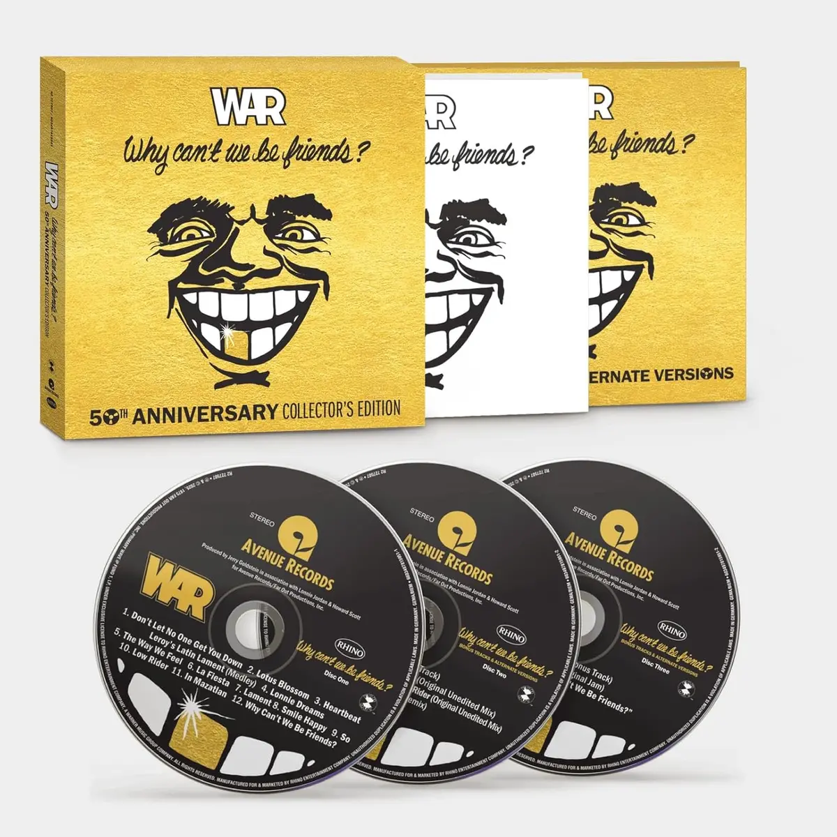 War/Why Can't We Be Friends? (50Th Anniversary 3Cd Edition) [Cd] 1