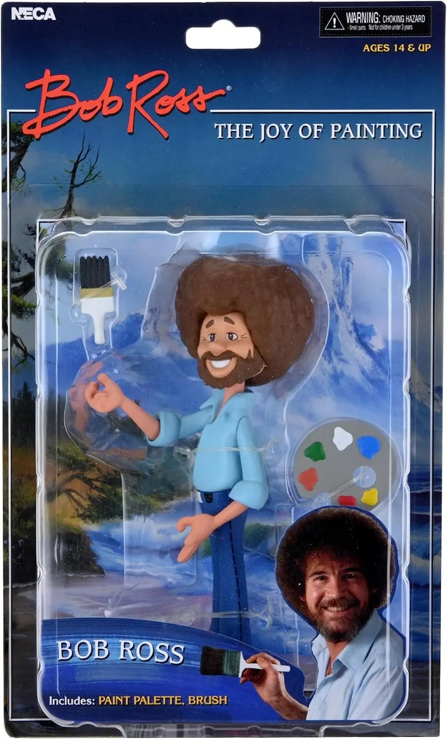 Neca: Toony Classics/Bob Ross Neca 6" Figure [Toy] 1