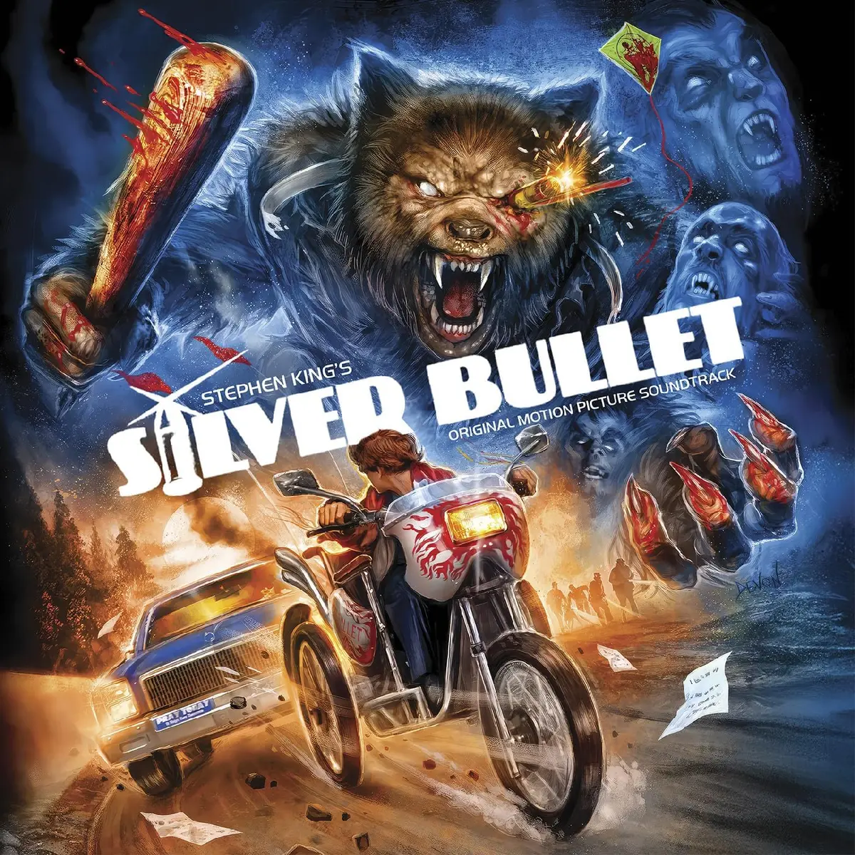 Soundtrack (Jay Chattaway)/Stephen King's Silver Bullet (Scarlet And Gray Vinyl) [Lp] 1
