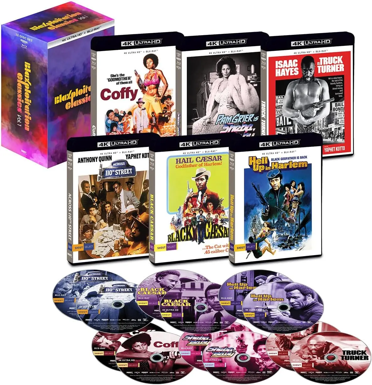 Blaxploitation Classics Vol.1  (4Kuhd) [Bluray] 1